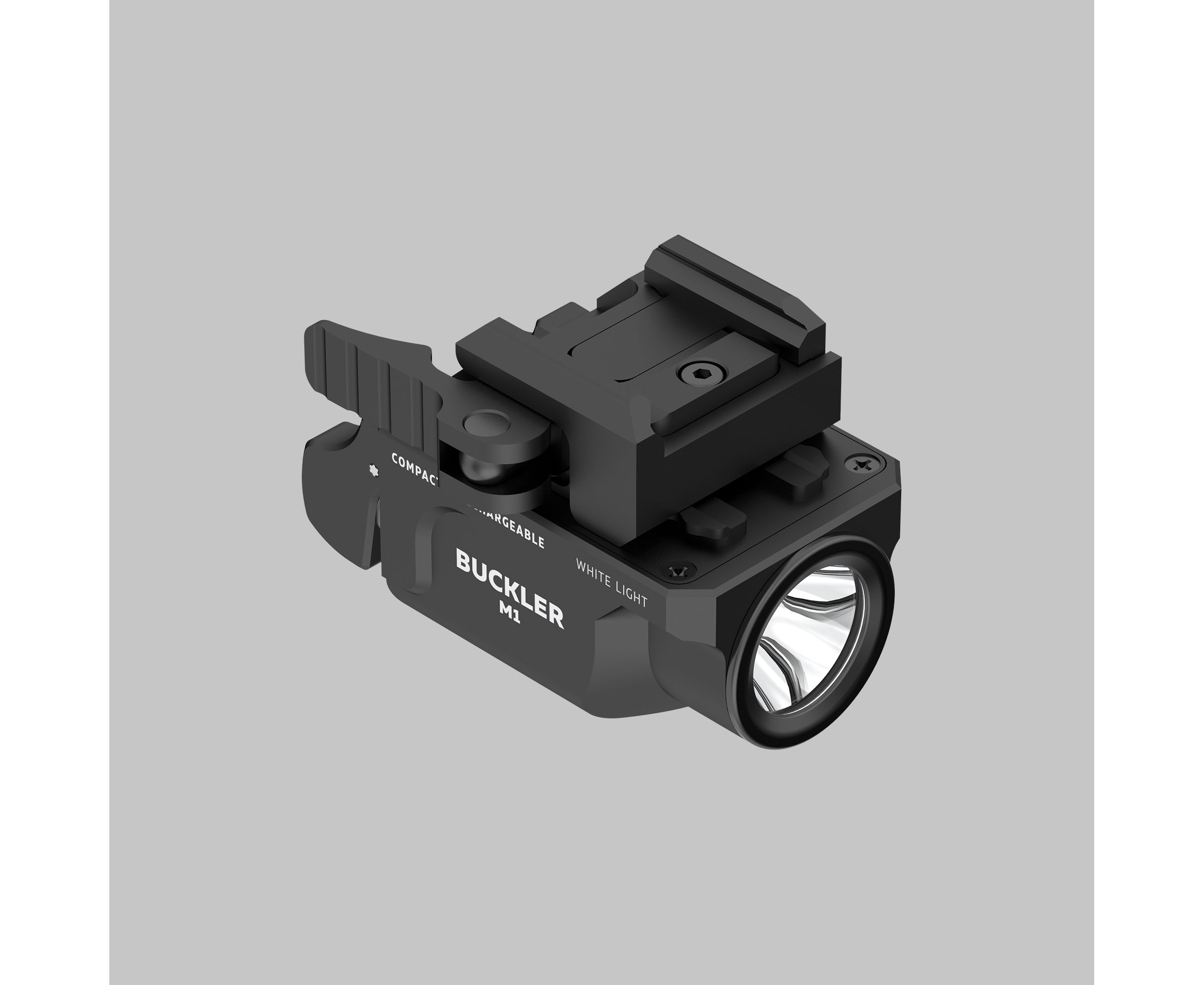 Buckler_M1_03_G_BG.jpg Armytek Buckler M1 700 Lümen Tabanca Feneri - Görsel 1