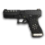AW Custom Glock 17 HEX-CUT Airsoft Tabanca